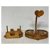 Wooden Banana Hanger & Napkin Holder
