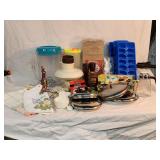 Vintage Kitchen Lot Including New Lunch Bags