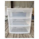 Sterilite 3 Drawer Storage System