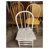 Wood Dining Chairs- 3 Different Chairs