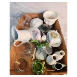 Vases  Rose Bowls  Creamer 4.5'  Planter 5'