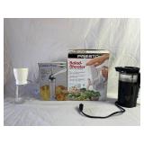 Salad Shooter, Cookie Press, Coffee & Nut Grinders