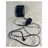 Panasonic Stereo Cassette Player & Headphones