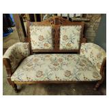 Antique Victorian Eastlake Style Settee