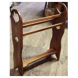Vintage Wood Quilt Rack 34'H×26.5'×8.5'