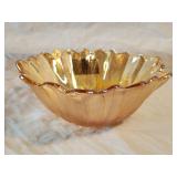 Vintage Indiana Glass Marigold Bowl 7'D