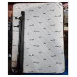 Queen Matress, Box Spring & Metal Folding Frame