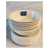 Corelle Bowl & Saucer Set
