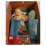 Doll, Puzzle, Wood Shelves & Misc