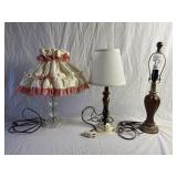 Lamps- Set of 3