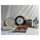 1.75oz Yankee Candles, Clock, Cigar Box, etc.