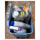 Cleaning Supplies & Trash Can 12'x15.5'x9'
