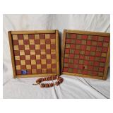 Primitive Wood Checkerboard Wall Hangers