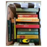 Plastic Tote of Textbooks
