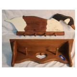 (2) Wood Shelves 20'