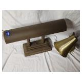 (2)Vintage Metal Desk/Table Top Lamps