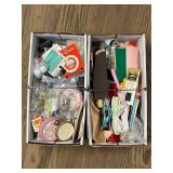 Sewing Supplies- (2) 8x16x5' Boxes