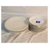 Plate assortment (14) 5.75', 8'