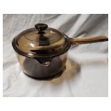 Corning Visions Amber Saucepan w/ Pyrex Lid