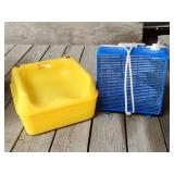 Doublesided Booster Seat & Comfort Edge Fan