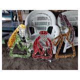 Three Wise men lighted decoration