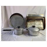 Pots, Baking Sheets, Pizza Pans, Cooling Racks