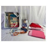 Material, Hot Glue Guns, Magnifier, Misc.