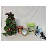 Holiday Grapevine Tree, Decor, Dessert Stand, Iron