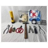 Tools & Assorted Household Items in Box