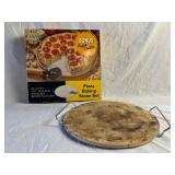 Pizza Baking Stone Set