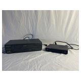 Magnavox VHS Recorder & Zenith Converter Box