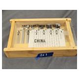 New 7pc Forstner Bit Set