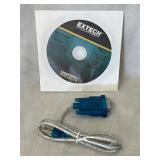 (8) EXTECH RS232 to USB Adaptor: USB100