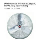 Dayton Oscillating industrial Air Circulator