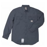 (4) Carhartt Flame Resistant Twill Shirt 2XL Tall