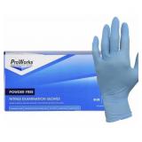 ProWorks Powder Free Nitrile Disposable Gloves- XL