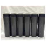 (6) Threaded Plastic Pipe Nipple