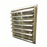 Shutter Mount Exhaust Fan: 30 in Blade,