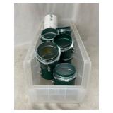 Set Screw Connectors in Plastic Bin