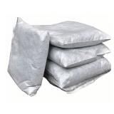 (20)pc Spilfyter Sorbent Pillow: 10 in x 10 in