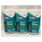 (3) Clorox Fresh Scent Disinfecting Wipes