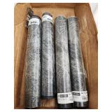 (4)New Rubber Sheet: Hypalon, Std, 3/32 in Thick