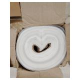 Roll of plastic sheeting 7' x 90'