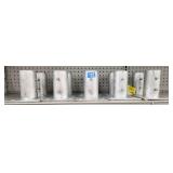 (10)New Galvanized Steel Post Floor Flange