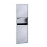 Bradley 238-100000 - Semi Recessed Paper Towel