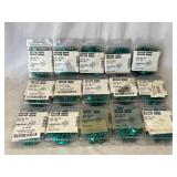 (15) RACO Green Steel Grounding Clips-100PK:  975