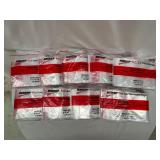 MINIGRIP RED LINE Reclosable Bag: 6'Wx10'L- 900PK