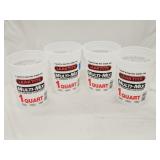 (4)Leaktite All Purpose Container 1qt