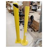 2 Steel Ballard posts bolt down