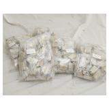 (250)pc New Inline Coupler 8P8C Straight